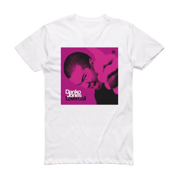 Danko Jones Lovercall Album Cover T-Shirt White