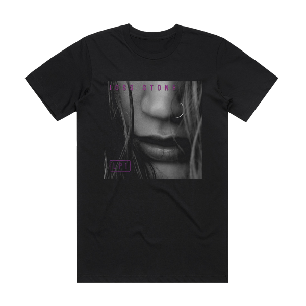 Joss Stone Lp1 2 Album Cover T-Shirt Black