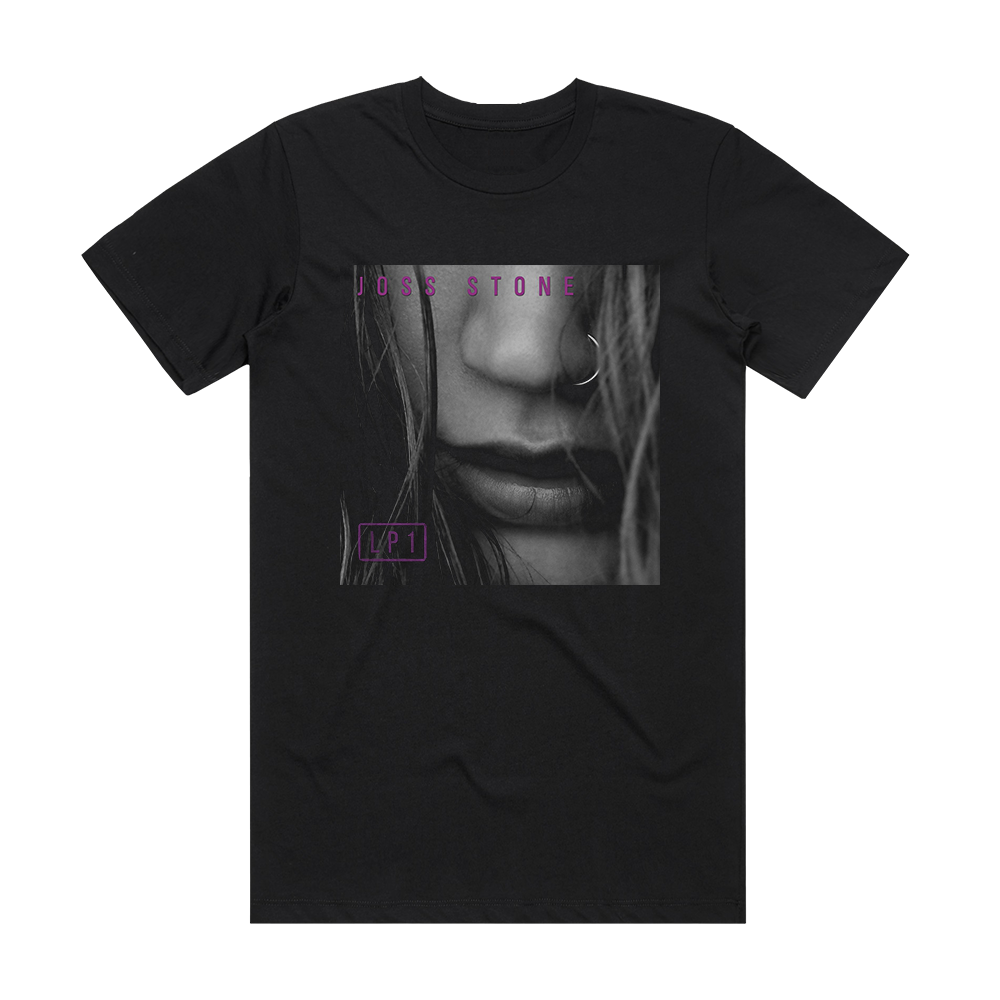 Joss Stone Lp1 2 Album Cover T-Shirt Black – ALBUM COVER T-SHIRTS