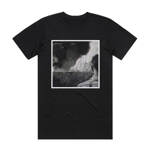 Matt Stevens Lucid Album Cover T-Shirt Black