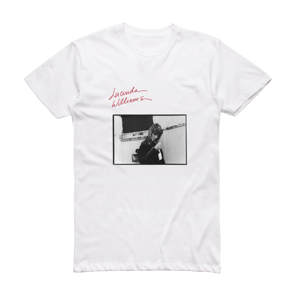 Lucinda Williams Lucinda Williams Album Cover T-Shirt White