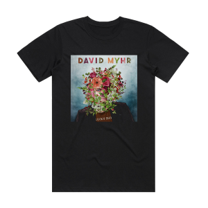 David Myhr Lucky Day Album Cover T-Shirt Black