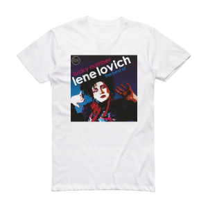 Lene Lovich Lucky Number The Best Of Lene Lovich Album Cover T-Shirt White