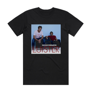 Nick and Simon Luister Album Cover T-Shirt Black