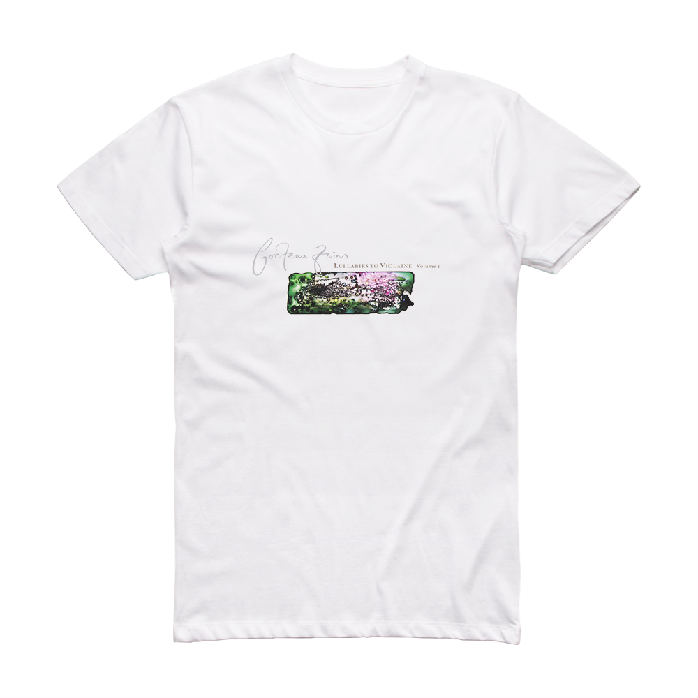 Cocteau Twins Lullabies To Violaine 1 Album Cover T-Shirt White