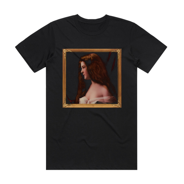 Mickey Newbury Lulled By The Moonlight Album Cover T-Shirt Black