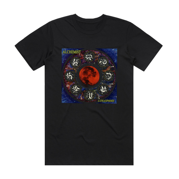 Alchemist Lunasphere Album Cover T-Shirt Black