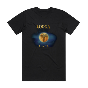 Loona Lunita Album Cover T-Shirt Black