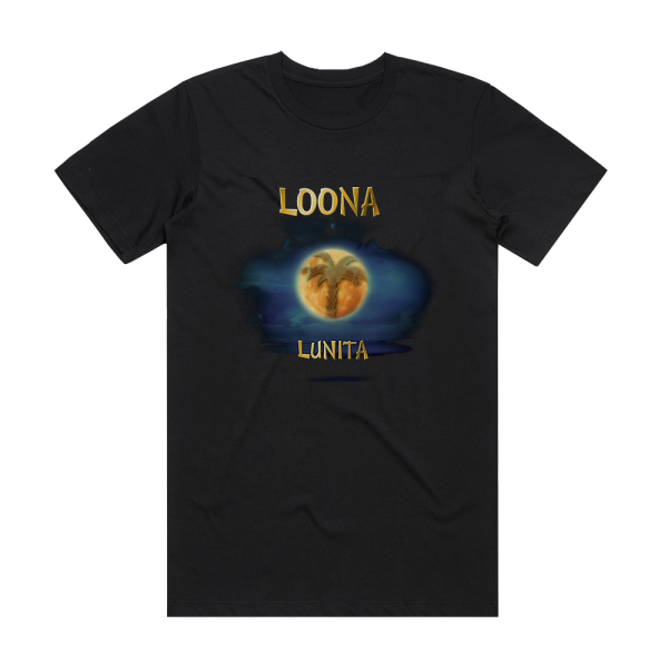 Loona Lunita Album Cover T-Shirt Black