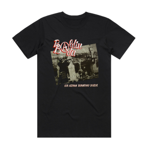 Baldin Bada Lur Azpian Bukatuko Duzue Album Cover T-Shirt Black