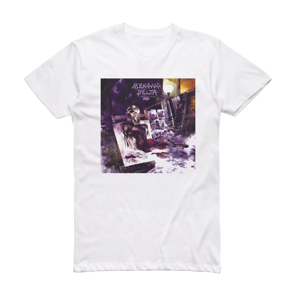 Mekong Delta Lurking Fear Album Cover T-Shirt White