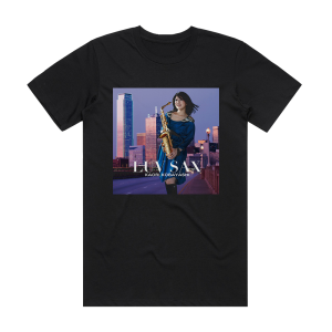 Kaori Kobayashi Luv Sax Album Cover T-Shirt Black