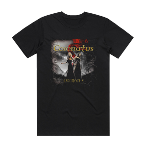Coronatus Lux Noctis Album Cover T-Shirt Black