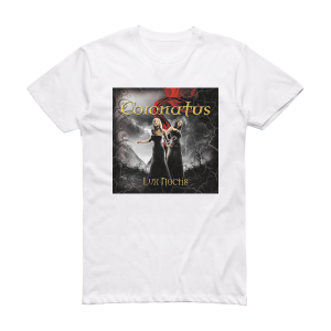 Coronatus Lux Noctis Album Cover T-Shirt White