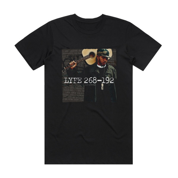 Lyfe Jennings Lyfe 268 192 Album Cover T-Shirt Black