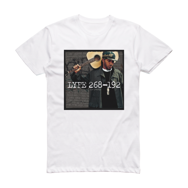 Lyfe Jennings Lyfe 268 192 Album Cover T-Shirt White
