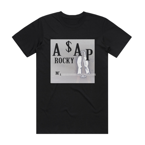 ASAP Rocky M Album Cover T-Shirt Black