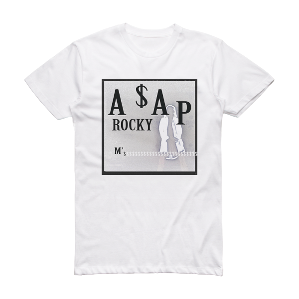 ASAP Rocky M Album Cover T-Shirt White