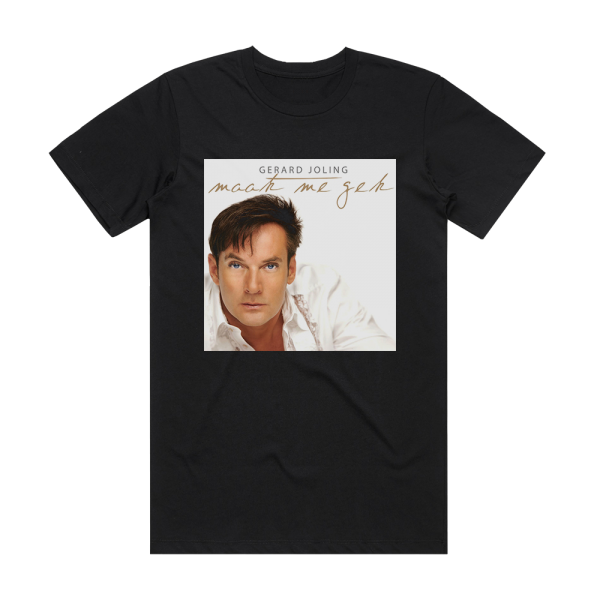 Gerard Joling Maak Me Gek Album Cover T-Shirt Black