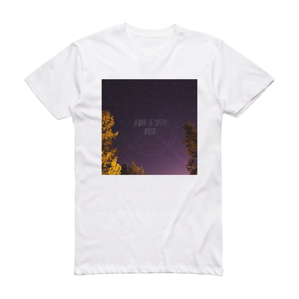 Beware of Safety Mabon Album Cover T-Shirt White