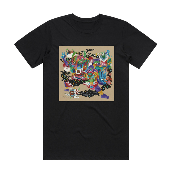 Little Dragon Machine Dreams Album Cover T-Shirt Black