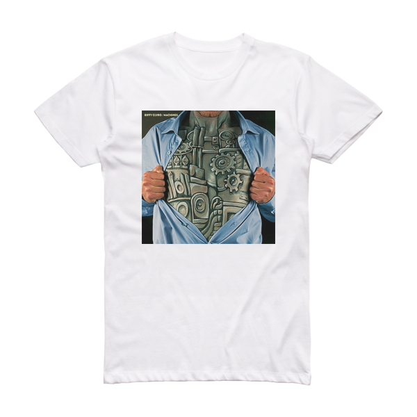 Biffy Clyro Machines Album Cover T-Shirt White