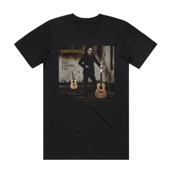 Bjørn Berge Mad Fingers Ball Album Cover T-Shirt Black