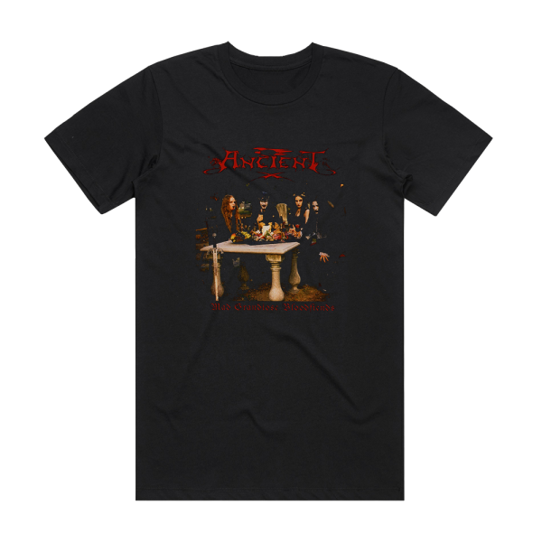 Ancient Mad Grandiose Bloodfiends Album Cover T-Shirt Black