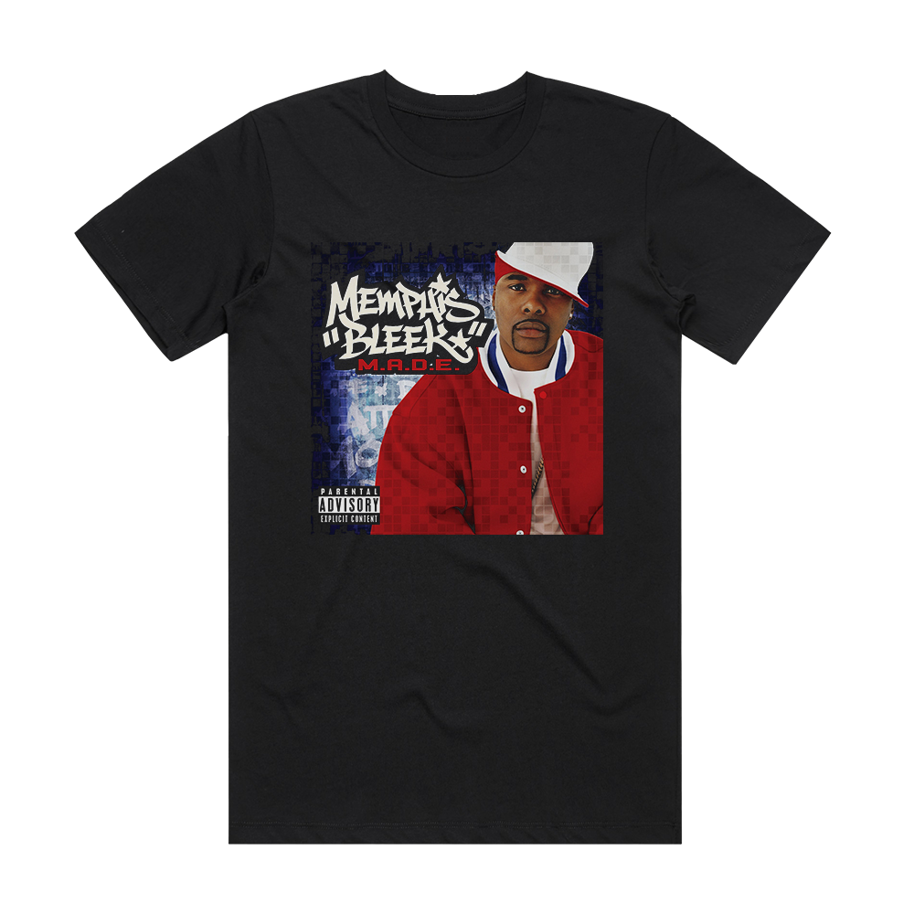 Memphis Bleek Made Album Cover T-Shirt Black – ALBUM COVER T-SHIRTS