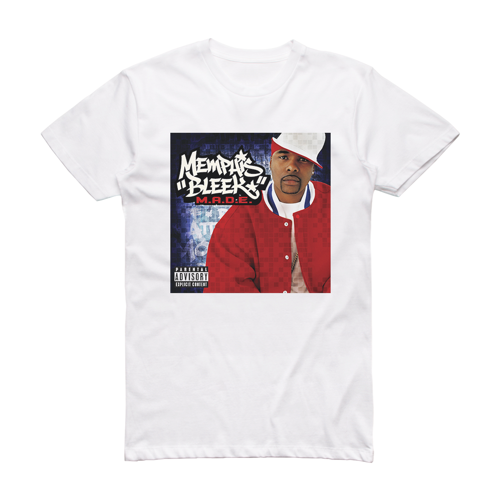 Memphis Bleek Made Album Cover T-Shirt White – ALBUM COVER T-SHIRTS