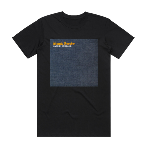 Atomic Rooster Made In England 1 Album Cover T-Shirt Black