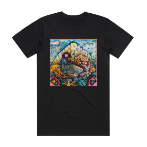 Atomic Rooster Made In England 2 Album Cover T-Shirt Black
