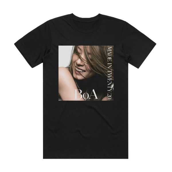 BoA Made In Twenty 20 Album Cover T-Shirt Black