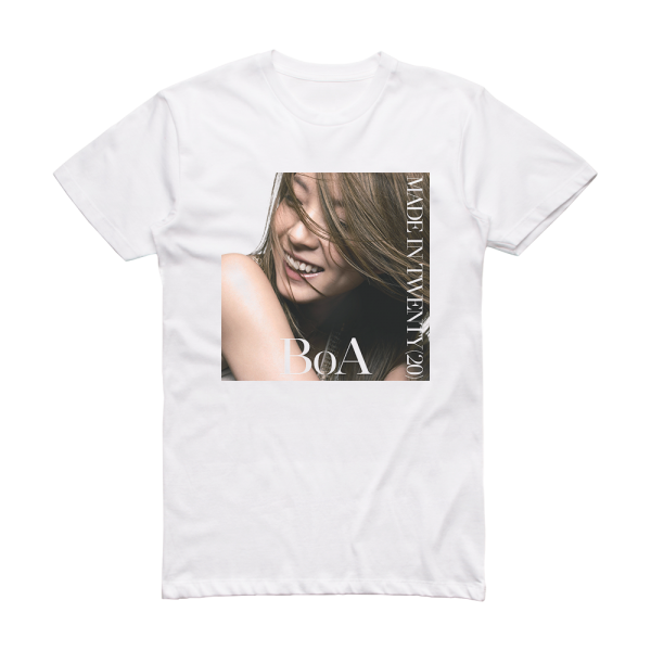 BoA Made In Twenty 20 Album Cover T-Shirt White