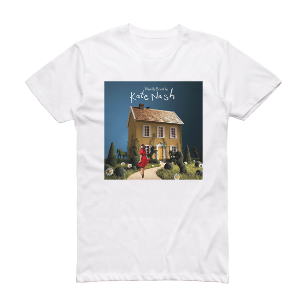 Kate Nash Made Of Bricks Album Cover T-Shirt White