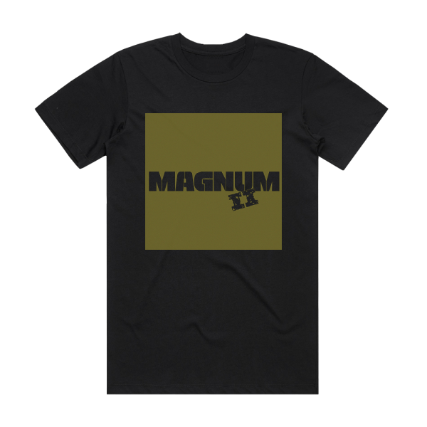 Magnum Magnum Ii Album Cover T-Shirt Black