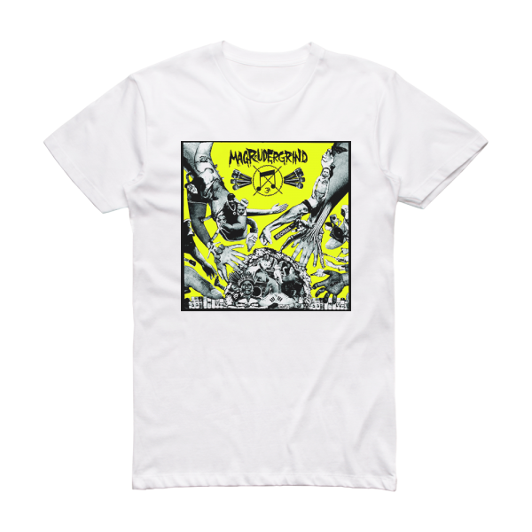 Magrudergrind Magrudergrind Album Cover T-Shirt White