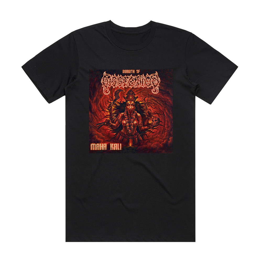 Dissection Maha Kali Album Cover T-Shirt Black – ALBUM COVER T-SHIRTS