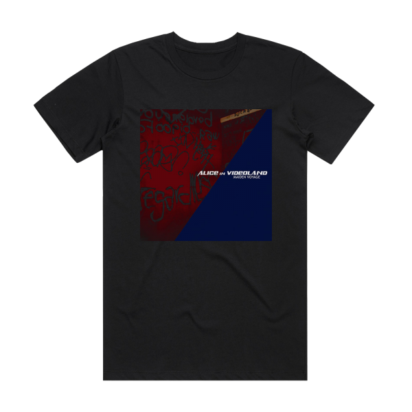 Alice in Videoland Maiden Voyage Album Cover T-Shirt Black