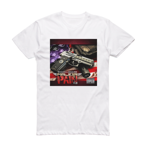 Chamillionaire Major Pain 15 Album Cover T-Shirt White