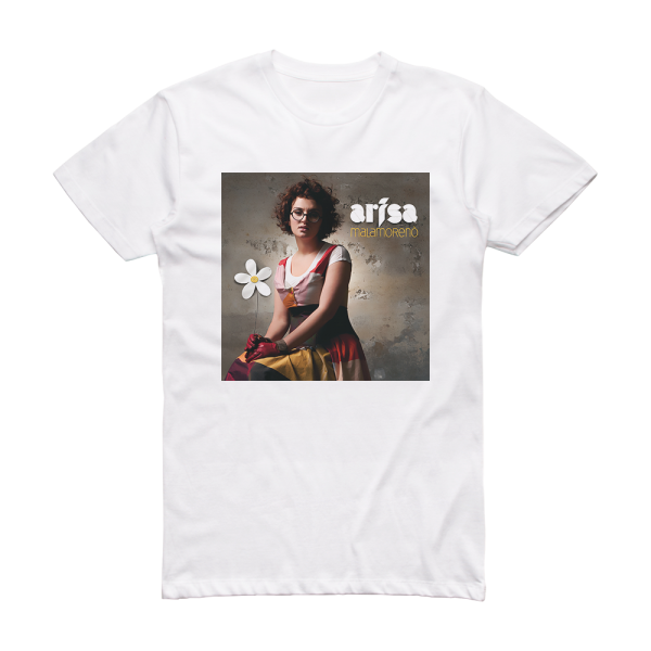 Arisa Malamoren Album Cover T-Shirt White