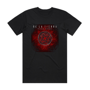 De La Tierra Maldita Historia Album Cover T-Shirt Black