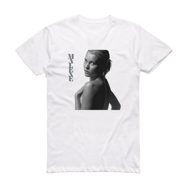 Malene Mortensen Malene Album Cover T-Shirt White