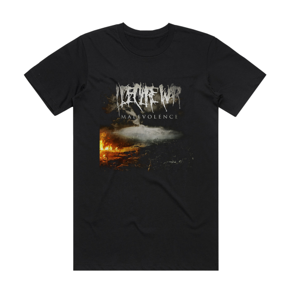 I Declare War Malevolence Album Cover T-Shirt Black