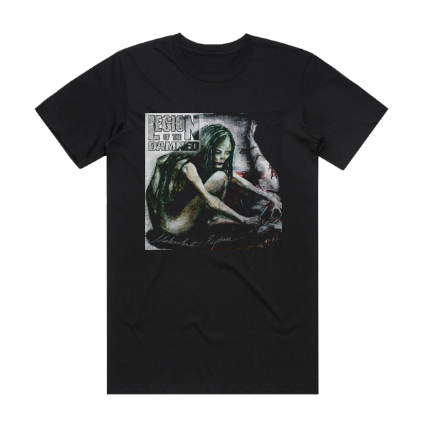 Legion of the Damned Malevolent Rapture Album Cover T-Shirt Black