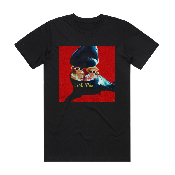 Mumiy Troll Malibu Alibi Album Cover T-Shirt Black