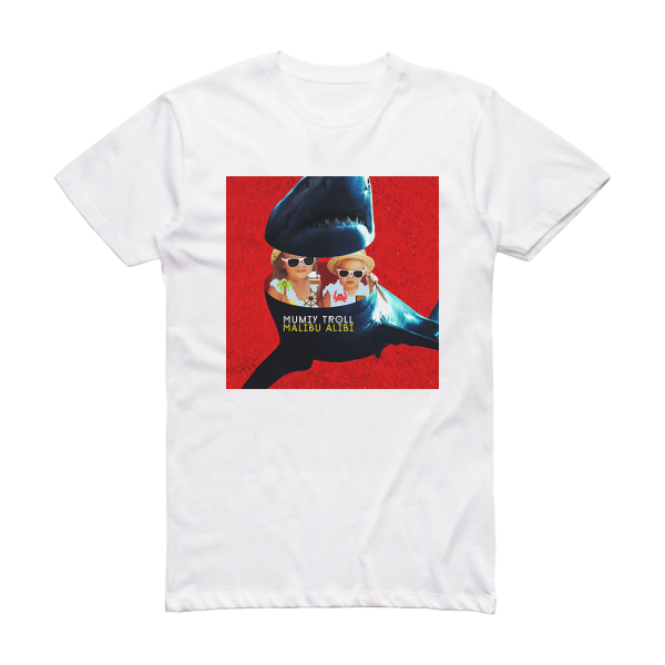 Mumiy Troll Malibu Alibi Album Cover T-Shirt White