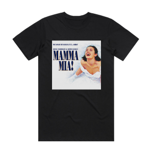 Benny Andersson Mamma Mia 1999 Original London Cast Album Cover T-Shirt Black