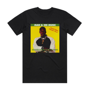 Boogie Down Productions Man His Music Album Cover T-Shirt Black