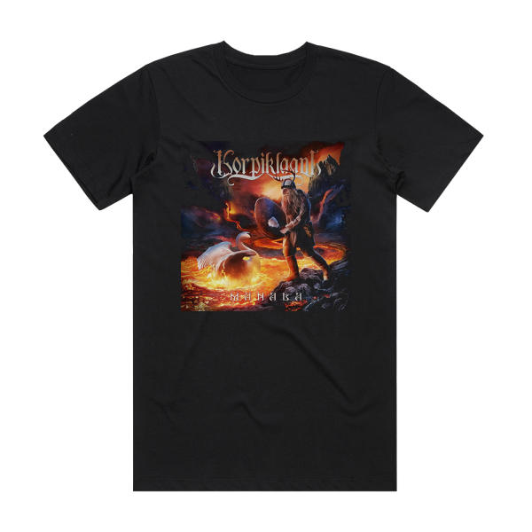 Korpiklaani Manala Album Cover T-Shirt Black